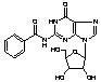 N2-Benzoylguanosine - Chemical structure and product image