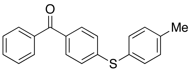 4-Benzoyl-4-methyldiphenyl Sulfide - Chemical structure and product image