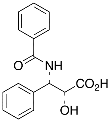 (2R 3S)-N-Benzoyl-3-phenyl Isoserine - Chemical structure and product image
