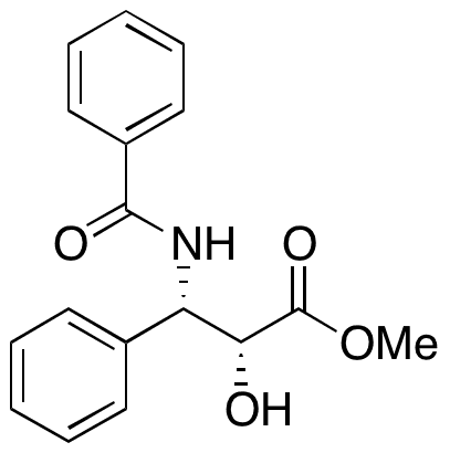 (2R 3S)-N-Benzoyl-3-phenyl Isoserine Methyl Ester - Chemical structure and product image
