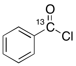 Benzoyl-1-13C Chloride - Chemical structure and product image
