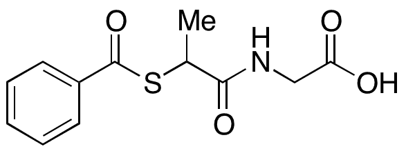 S-Benzoyl Tiopronin - Chemical structure and product image