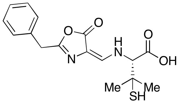 DL-Benzylpenicillenic Acid - Chemical structure and product image