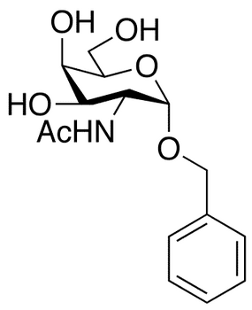 Benzyl 2-Acetamido-2-deoxy-α-D-galactopyranoside - Chemical structure and product image