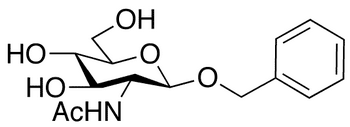Benzyl 2-Acetamido-2-deoxy-beta-D-glucopyranoside - Chemical structure and product image