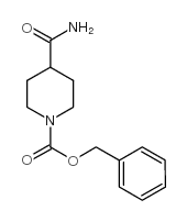 Benzyl 4-(aminocarbonyl)tetrahydro-1(2h)-pyridinecarboxylate - Chemical structure and product image