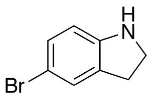 5-Bromoindoline - Chemical structure and product image