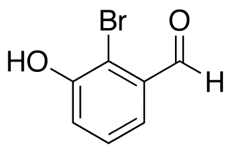 2-Bromo-3-hydroxybenzaldehyde - Chemical structure and product image
