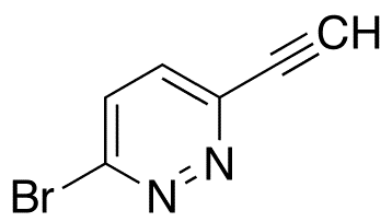 3-Bromo-6-ethynylpyridazine - Chemical structure and product image