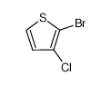2-Bromo-3-chlorothiophene - Chemical structure and product image