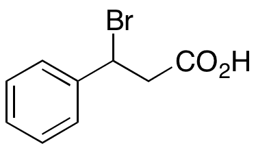 beta-Bromohydrocinnamic Acid - Chemical structure and product image