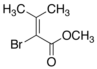 2-Bromo-3-methylbutenoic Acid Methyl Ester - Chemical structure and product image