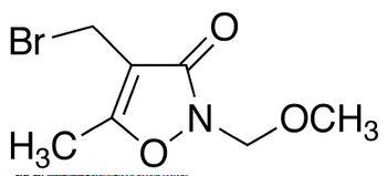 4-Bromomethyl-2-methoxymethyl-5-methylisoxazolin-3-one - Chemical structure and product image