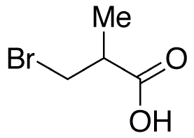 3-Bromo-2-methylpropionic Acid - Chemical structure and product image
