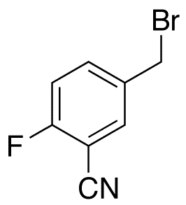 5-Bromomethyl-2-fluorobenzonitrile - Chemical structure and product image