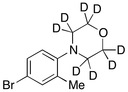 4-(4-Bromo-2-methylphenyl)-morpholine-d8 - Chemical structure and product image