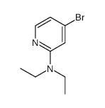 4-Bromo-N,N-diethylpyridin-2-amine - Chemical structure and product image
