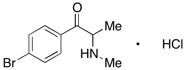 4-Bromomethcathinone Hydrochloride - Chemical structure and product image