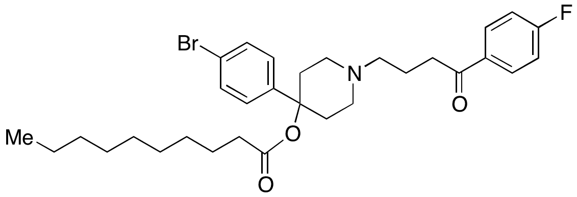 Bromoperidol Decanoate - Chemical structure and product image