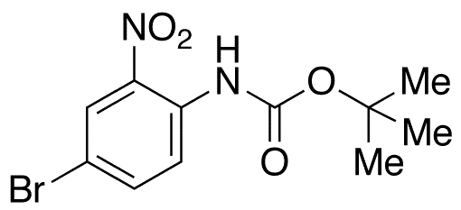 N-(4-Bromo-2-nitrophenyl)carbamic Acid tert-Butyl Ester - Chemical structure and product image