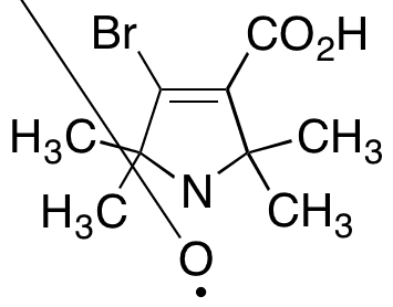 4-Bromo-1-oxyl-2,2,5,5-tetramethyl-δ3-pyrroline-3-carboxylic Acid - Chemical structure and product image