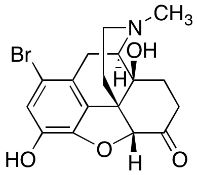 1-Bromooxymorphone - Chemical structure and product image
