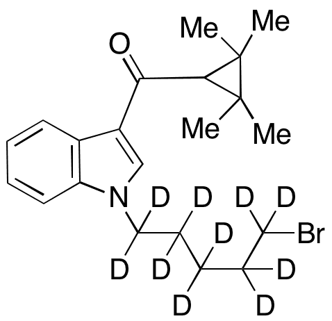 N-(5-Bromopentyl-d10) UR-144 - Chemical structure and product image