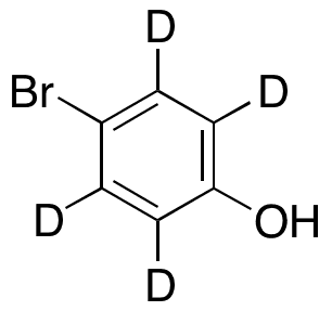 4-Bromophenol-2,3,5,6-d4 - Chemical structure and product image