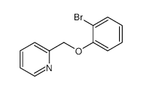 2-(2-Bromophenoxymethyl)pyridine - Chemical structure and product image