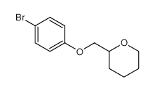 2-((4-Bromophenoxy)methyl)tetrahydro-2H-pyran - Chemical structure and product image