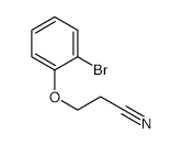 3-(2-Bromophenoxy)propanenitrile - Chemical structure and product image