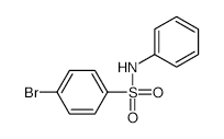 4-Bromo-N-phenylbenzenesulfonamide - Chemical structure and product image