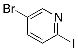 5-Bromo-2-iodopyridine - Chemical structure and product image