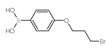 4-(3-Bromopropoxy)phenylboronic acid - Chemical structure and product image
