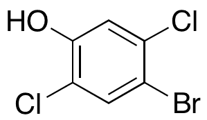 4-Bromo-2,5-dichlorophenol - Chemical structure and product image