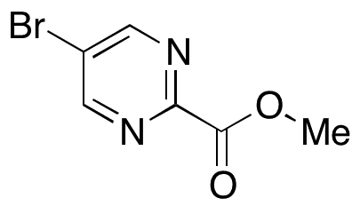 5-Bromopyrimidine-2-carboxylic Acid Methyl Ester - Chemical structure and product image