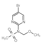 N-(5-Bromopyrimidin-2-yl)-N-(methoxymethyl)methanesulfonamide - Chemical structure and product image