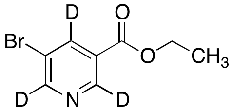 Ethyl 5-Bromopyridine-3-carboxylate-D3 - Chemical structure and product image