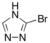 3-Bromo-1H-1,2,4-triazole - Chemical structure and product image