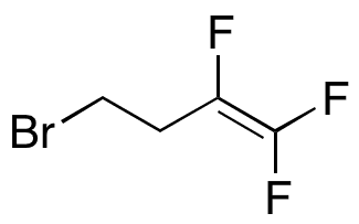 4-Bromo-1,1,2-trifluoro-1-butene - Chemical structure and product image