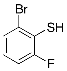 2-Bromo-6-fluorobenzenethiol - Chemical structure and product image