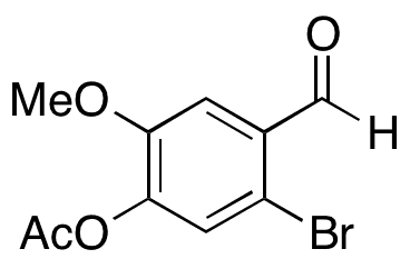 6-Bromovanillin Acetate - Chemical structure and product image