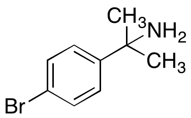 2-(4-Bromophenyl)propan-2-amine - Chemical structure and product image