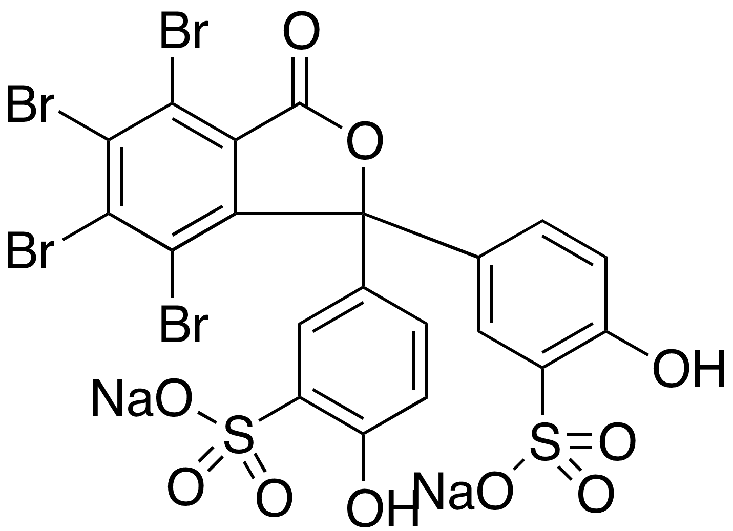 Bromosulfalein - Chemical structure and product image