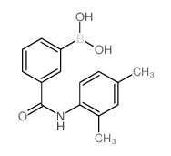 3-Borono-N-(2,4-dimethylphenyl)benzamide - Chemical structure and product image