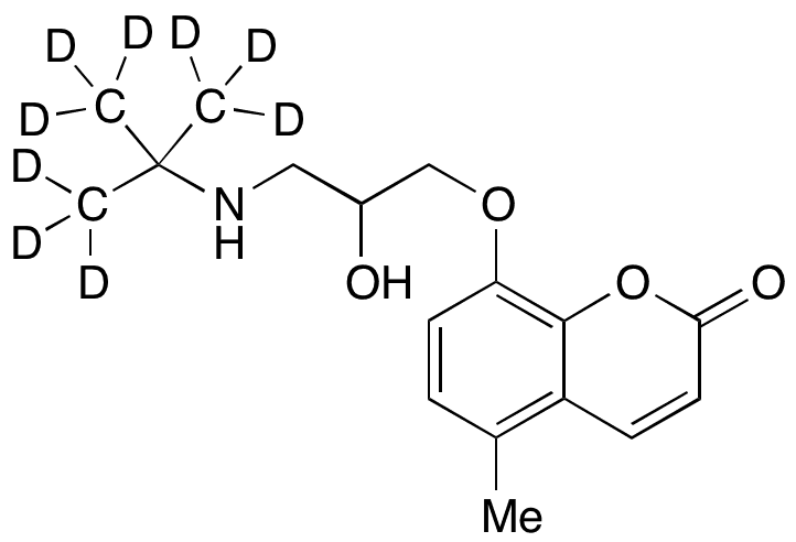Bucumolol-d9 - Chemical structure and product image