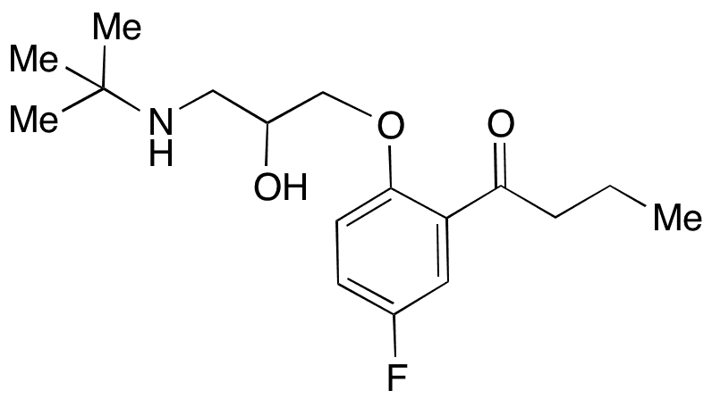 Butofilolol - Chemical structure and product image