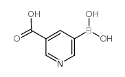 5-Borononicotinic acid - Chemical structure and product image
