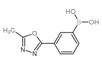 2-(3-Boronophenyl)-5-methyl-1,3,4-oxadiazole - Chemical structure and product image