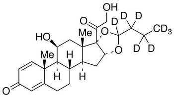 Budesonide-d8 - Chemical structure and product image